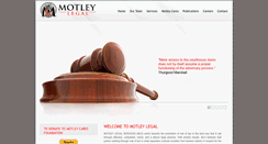 Desktop Screenshot of motleylegal.com